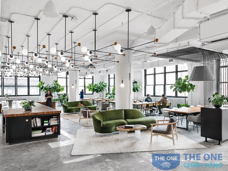 Văn phòng không gian mở - Khu vực tiếp khách