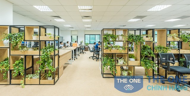 Nội thất văn phòng xanh