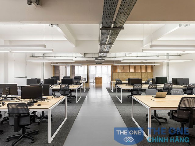 Văn phòng không gian mở nhân viên dễ dàng trao đổi công việc khi cần