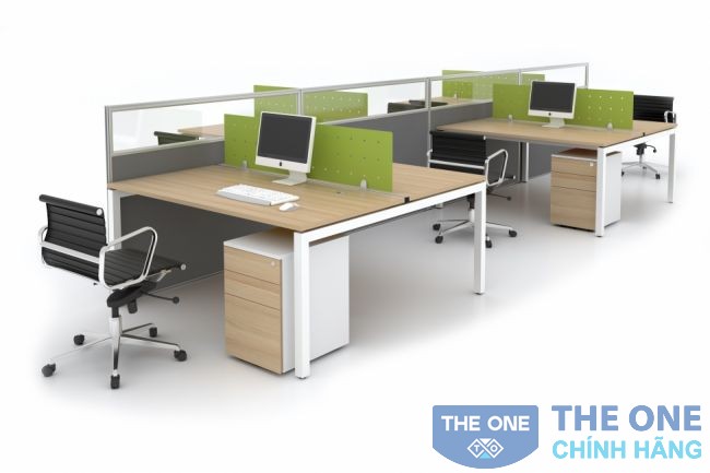 Cụm bàn làm việc cho văn phòng nhỏ