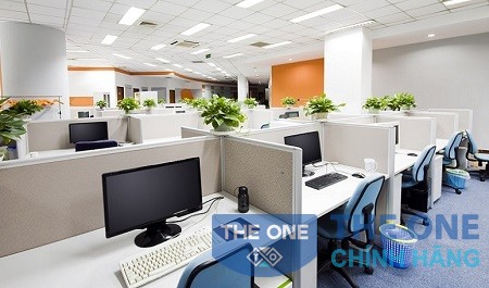 Bố trí cây xanh trong không gian văn phòng