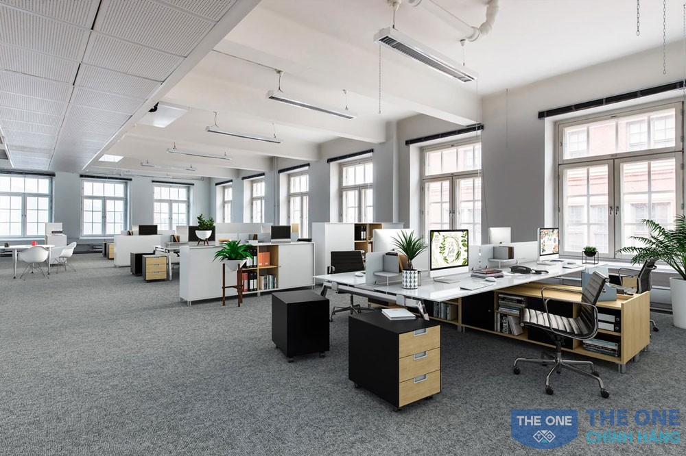 Thiết kế văn phòng với không gian xanh